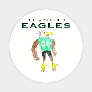 Philadelphia Eagles Mascot Design Magnet